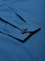 Thumbnail for Jainish Pecock Green Formal Shirt with black detailing ( SF 411Peacock ) - Distacart