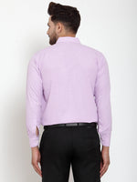 Thumbnail for Jainish Light-Purple Formal Shirt with white detailing ( SF 419Light-Purple ) - Distacart