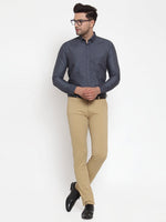 Thumbnail for Jainish Grey Men's Cotton Solid Button Down Formal Shirts ( SF 713Grey ) - Distacart