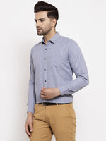 Thumbnail for Jainish Grey Men's Cotton Solid Button Down Formal Shirts ( SF 734Light-Grey ) - Distacart