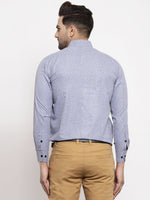 Thumbnail for Jainish Grey Men's Cotton Solid Button Down Formal Shirts ( SF 734Light-Grey ) - Distacart