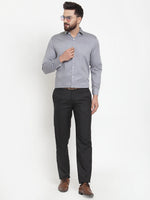 Thumbnail for Jainish Grey Men's Cotton Polka Dots Formal Shirts ( SF 736Grey ) - Distacart