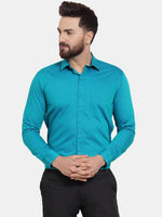 Thumbnail for Jainish Green Men's Cotton Polka Dots Formal Shirts ( SF 739Green ) - Distacart