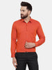 Jainish Orange Men's Cotton Polka Dots Formal Shirts ( SF 739Orange ) - Distacart