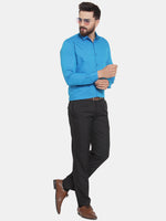Thumbnail for Jainish Blue Men's Cotton Polka Dots Formal Shirts ( SF 739Sky ) - Distacart