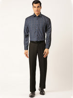 Thumbnail for Jainish Navy Men's Cotton Printed Formal Shirt's ( SF 756Navy ) - Distacart
