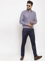 Thumbnail for Jainish Grey Men's Dobby Solid Formal Shirts ( SF 762Grey ) - Distacart