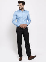 Thumbnail for Jainish Blue Men's Cotton Solid Formal Shirt's ( SF 768Light-Blue ) - Distacart