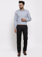 Thumbnail for Jainish Grey Men's Cotton Striped Formal Shirt's ( SF 769Light-Grey ) - Distacart