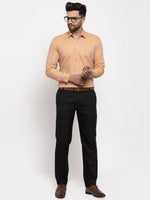 Thumbnail for Jainish Brown Men's Cotton Printed Formal Shirt's ( SF 774Rust ) - Distacart