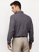 Thumbnail for Jainish Grey Men's Solid Formal Shirts ( SF 777Grey ) - Distacart