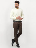Thumbnail for Jainish Yellow Men's Solid Formal Shirts ( SF 777Lemon ) - Distacart