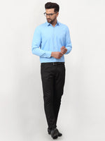 Thumbnail for Jainish Blue Men's Solid Formal Shirts ( SF 777Light-Blue ) - Distacart