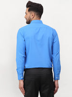 Thumbnail for Jainish Blue Men's Solid Formal Shirts ( SF 777Sky ) - Distacart