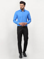 Thumbnail for Jainish Blue Men's Solid Formal Shirts ( SF 777Sky ) - Distacart