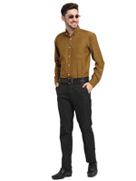 Thumbnail for Jainish Olive Men's Button Down Collar Cotton Formal Shirt ( SF 785Olive ) - Distacart
