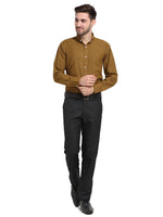 Thumbnail for Jainish Olive Men's Button Down Collar Cotton Formal Shirt ( SF 785Olive ) - Distacart