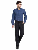 Thumbnail for Jainish Teal Men's Button Down Collar Cotton Formal Shirt ( SF 785Teal ) - Distacart