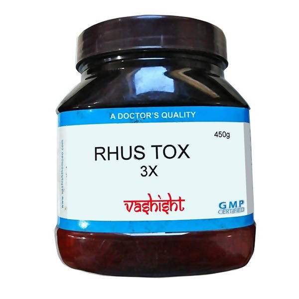 Vashisht Homeopathy Rhus Toxicodendron Tritration Tablets