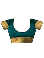 Thumbnail for Mimosa Women's Red Kanchipuram Art Silk Saree - Distacart