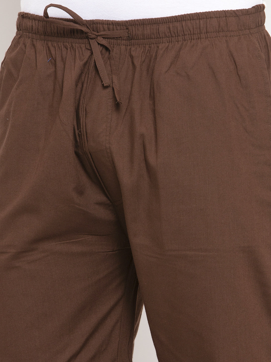 Jainish Men's Brown Solid Cotton Track Pants ( JOG 011Coffee ) - Distacart