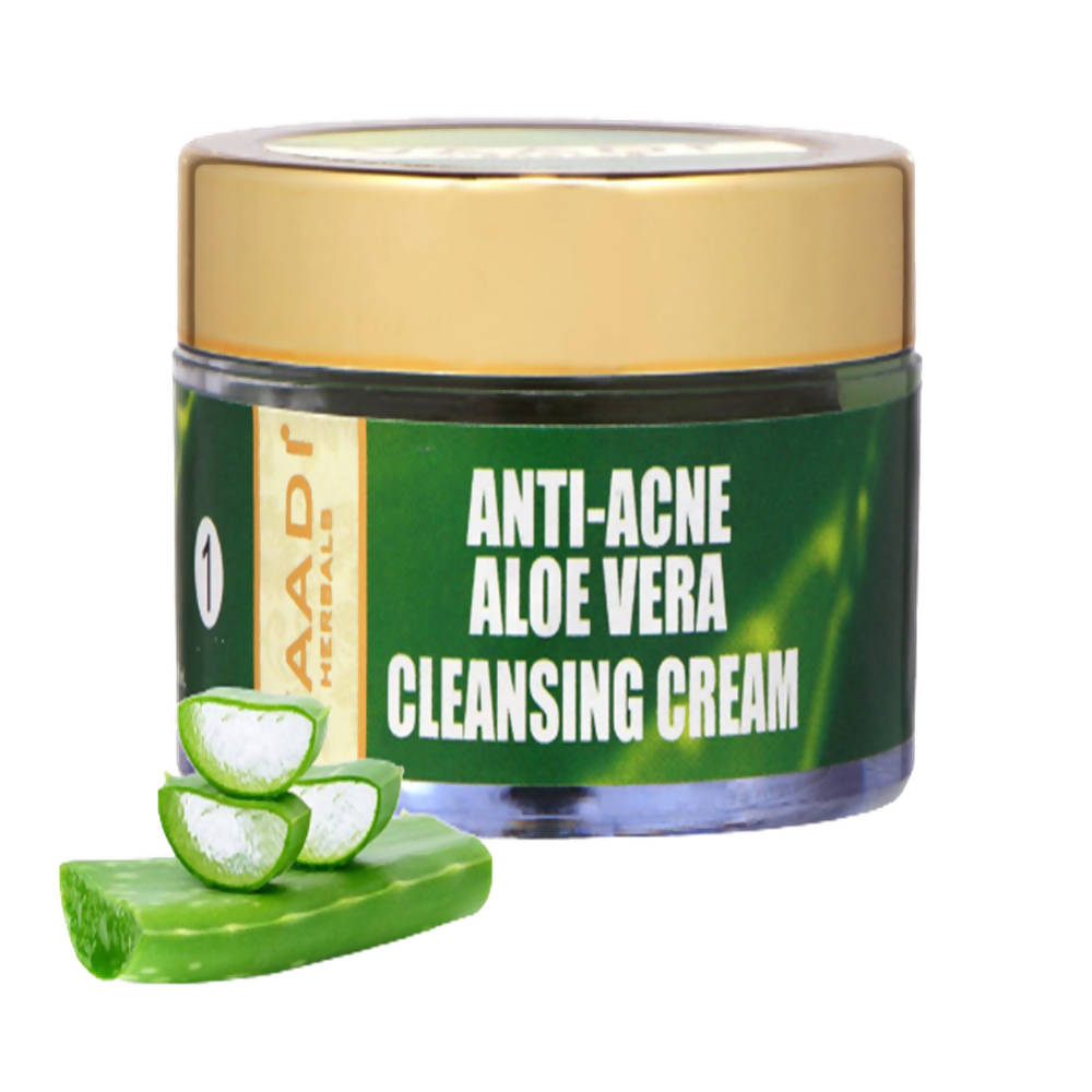 Vaadi Herbals Anti Acne Aloe Vera Cleansing Cream - Distacart
