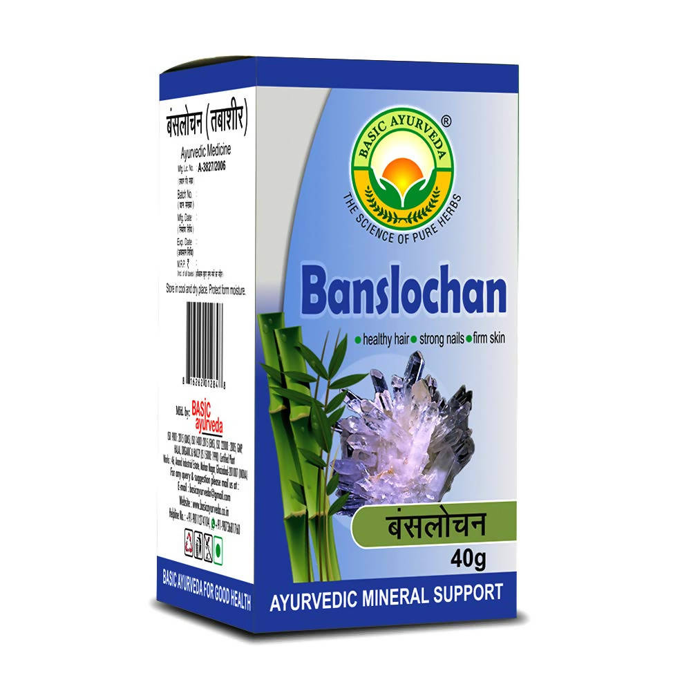 Basic Ayurveda Banshlochan 40 gm