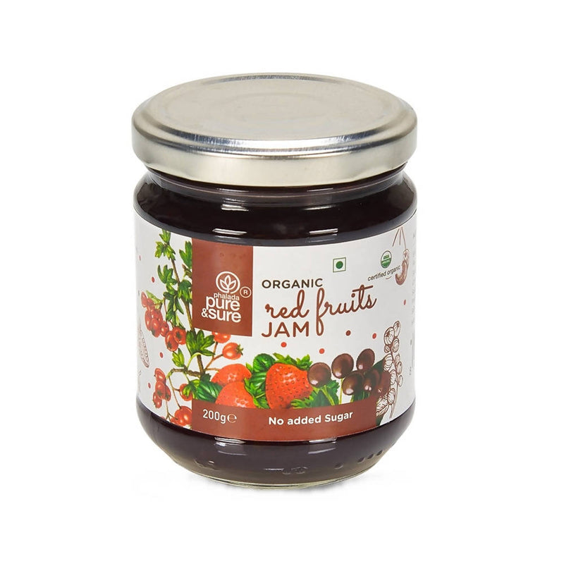 Pure &amp; Sure Organic Red Fruits Jam