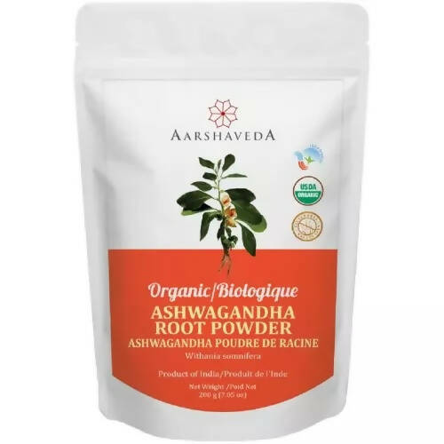 Aarshaveda Organic Ashwagandha Powder - Distacart