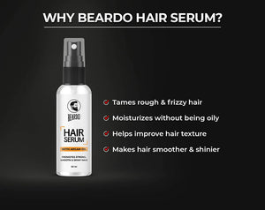 Beardo Hair Serum With Argan Oil - Distacart