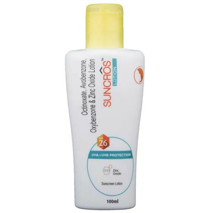 Suncros Sunscreen Lotion SPF 26 - Distacart