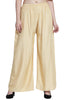 PAVONINE Beige Color Rayon Fabric Half Flared Sharara For Women - Distacart