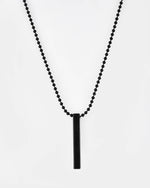 Thumbnail for VOJ Women Black -Toned Stainless Steel Rhodium Plated Chain With Pendant Beads Chain - Distacart