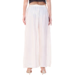 Thumbnail for PAVONINE Off-White Color Rayon Fabric Half Flared Sharara For Women - Distacart