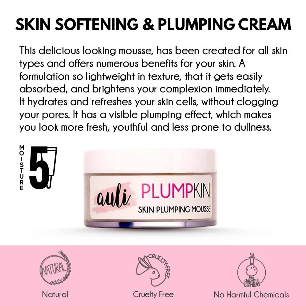Auli Plumpkin Skin Softening & Plumping Face Cream - Distacart