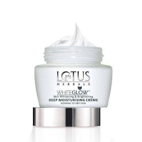 Lotus Herbals White glow Skin Whitening and Brightening Deep Moisturising Crème Spf 20 Pa+++