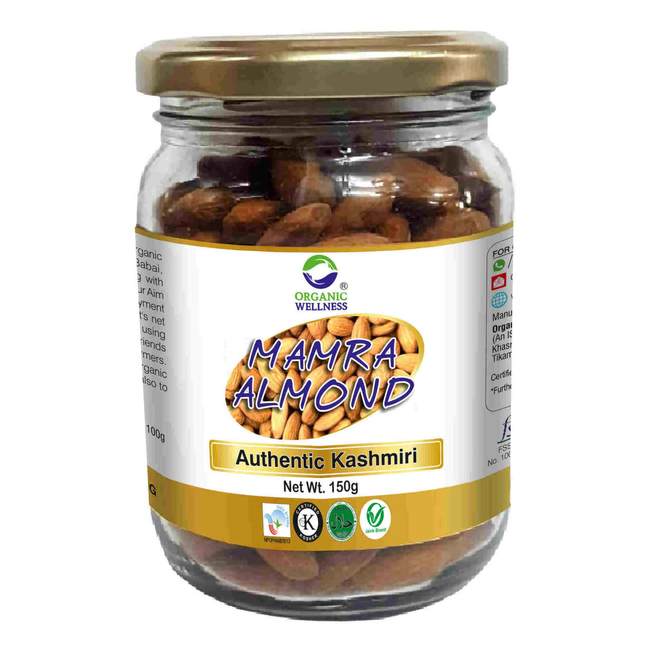 Buy Organic Wellness Mamra Almond Online at Best Price | Distacart