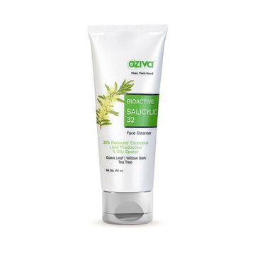 OZiva Bioactive Salicylic 32 Face Cleanser - Distacart