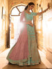Myra Beautiful Blue Crepe Embroidered Lehenga Choli