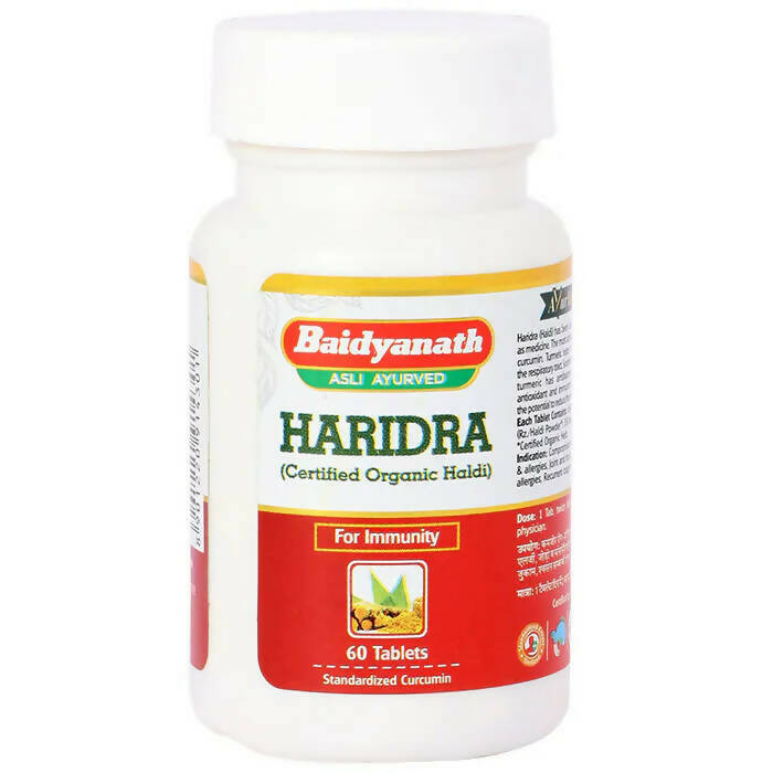 Baidyanath Jhansi Haridra Tablets - Distacart