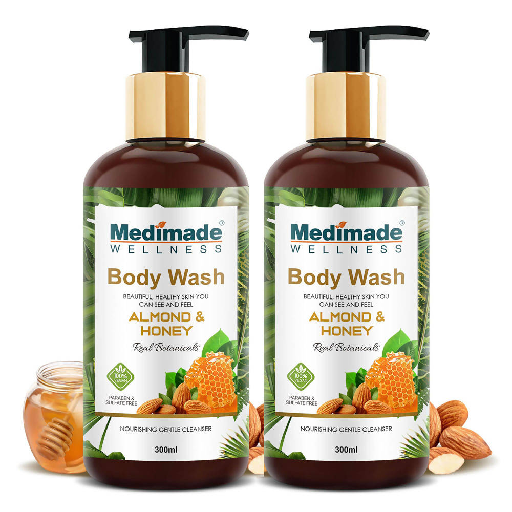 Medimade Wellness Almond & Honey Body Wash - Distacart