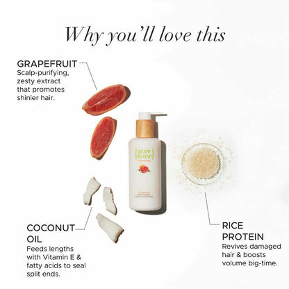 PureSense Rejuvenating Grapefruit Revitalising Hair Conditioner - Distacart