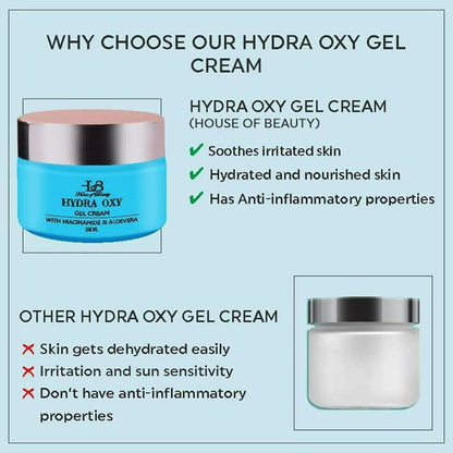 House Of Beauty Hydra Oxy Gel Cream - Distacart