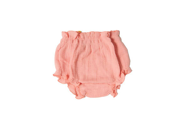Sunshine Baby Cute Organic Muslin Cotton Bloomers For Babies - Pink - Distacart