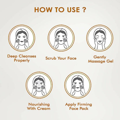 NutriGlow Gold Kesar Facial Kit - Distacart
