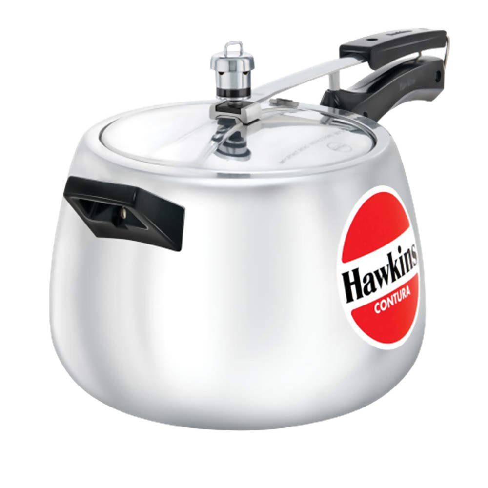 Hawkins Contura Pressure Cooker 6.5 Litre - Silver (HC65) - Distacart