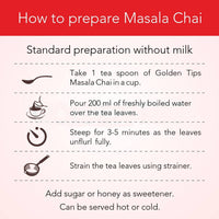 Thumbnail for Golden Tips Masala Chai India's Authentic Spiced Tea - Distacart