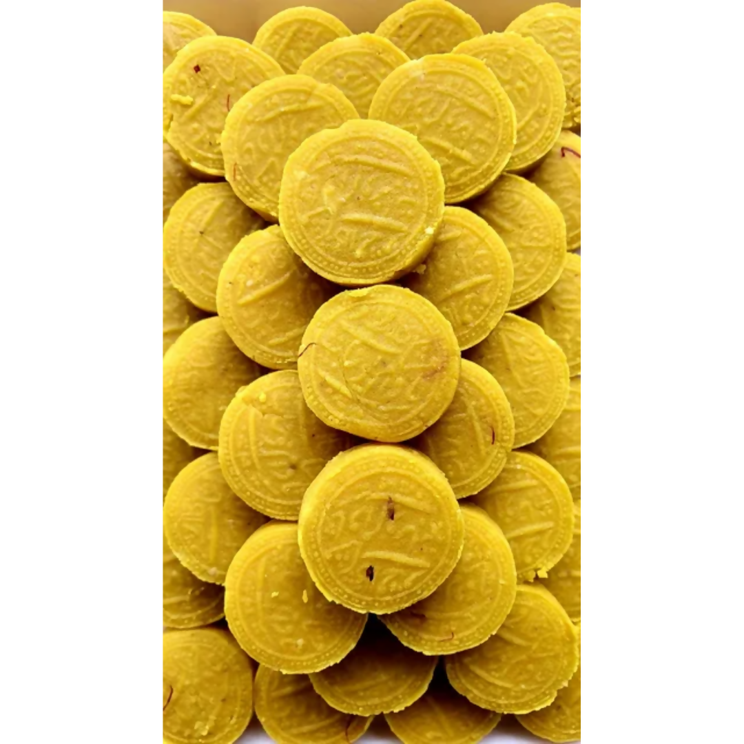 Hameedi Confectioners Zafrani Badam Ashrafi - Distacart