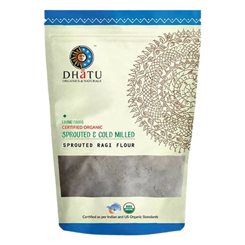 Dhatu Organics & Naturals Sprouted Ragi Flour - Distacart