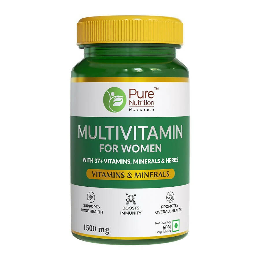 Pure Nutrition Multivitamin For Women Veg Tablets - Distacart